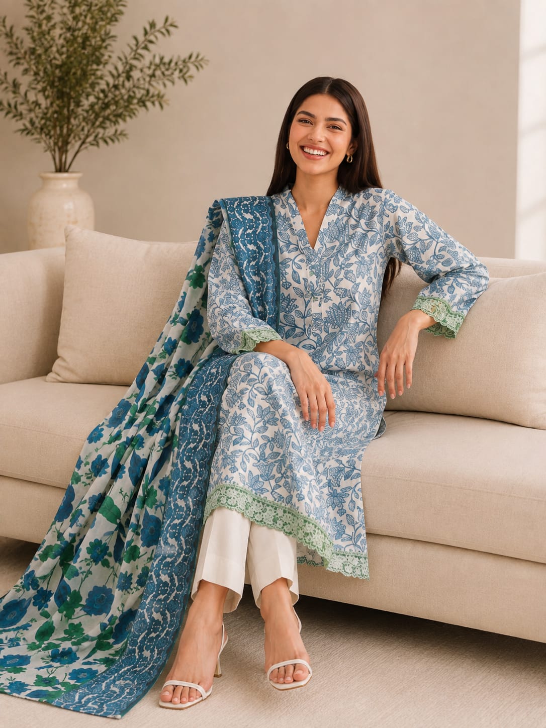 SAPPHIRE 3 piece Suit