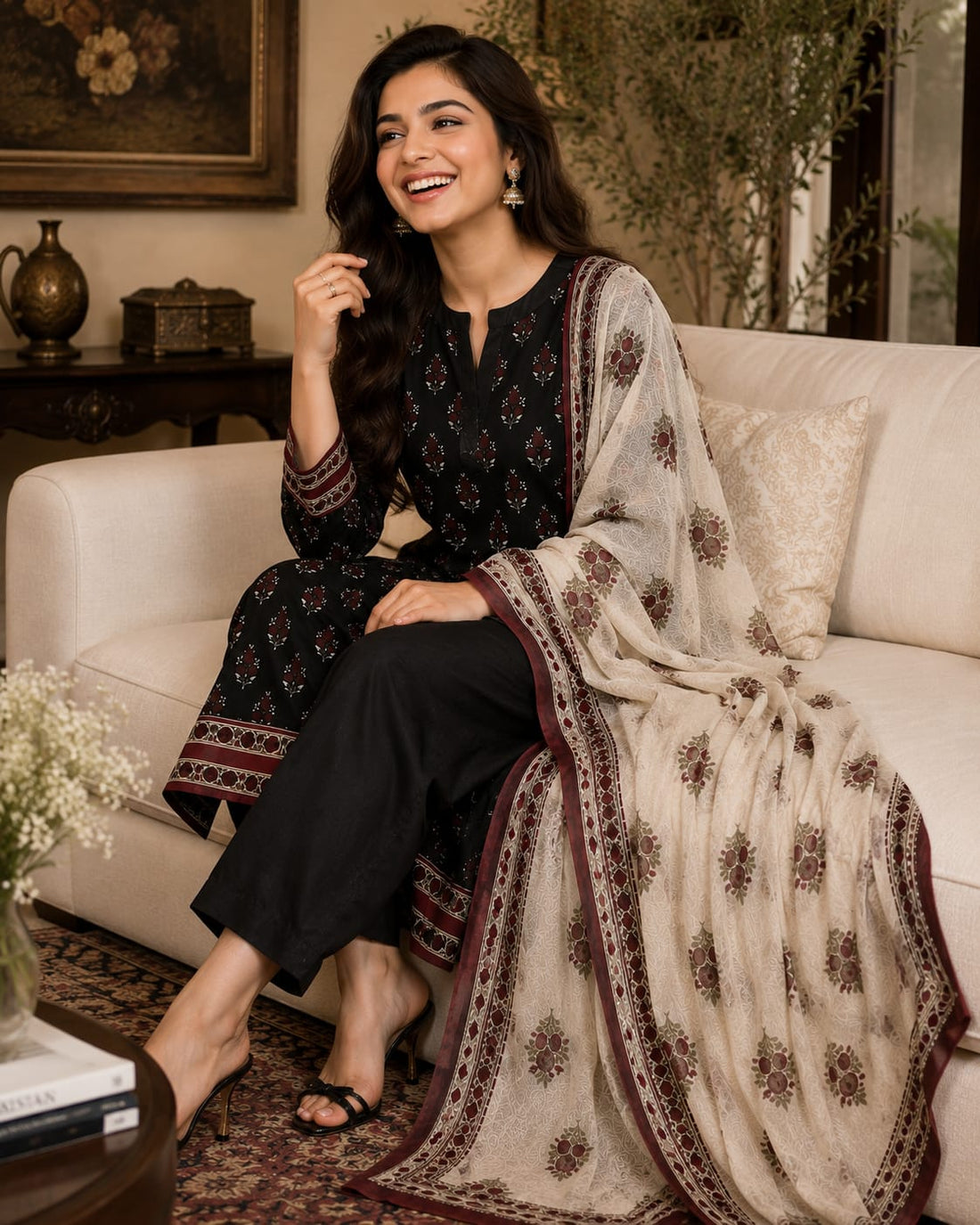Printed Lawn 3-Piece