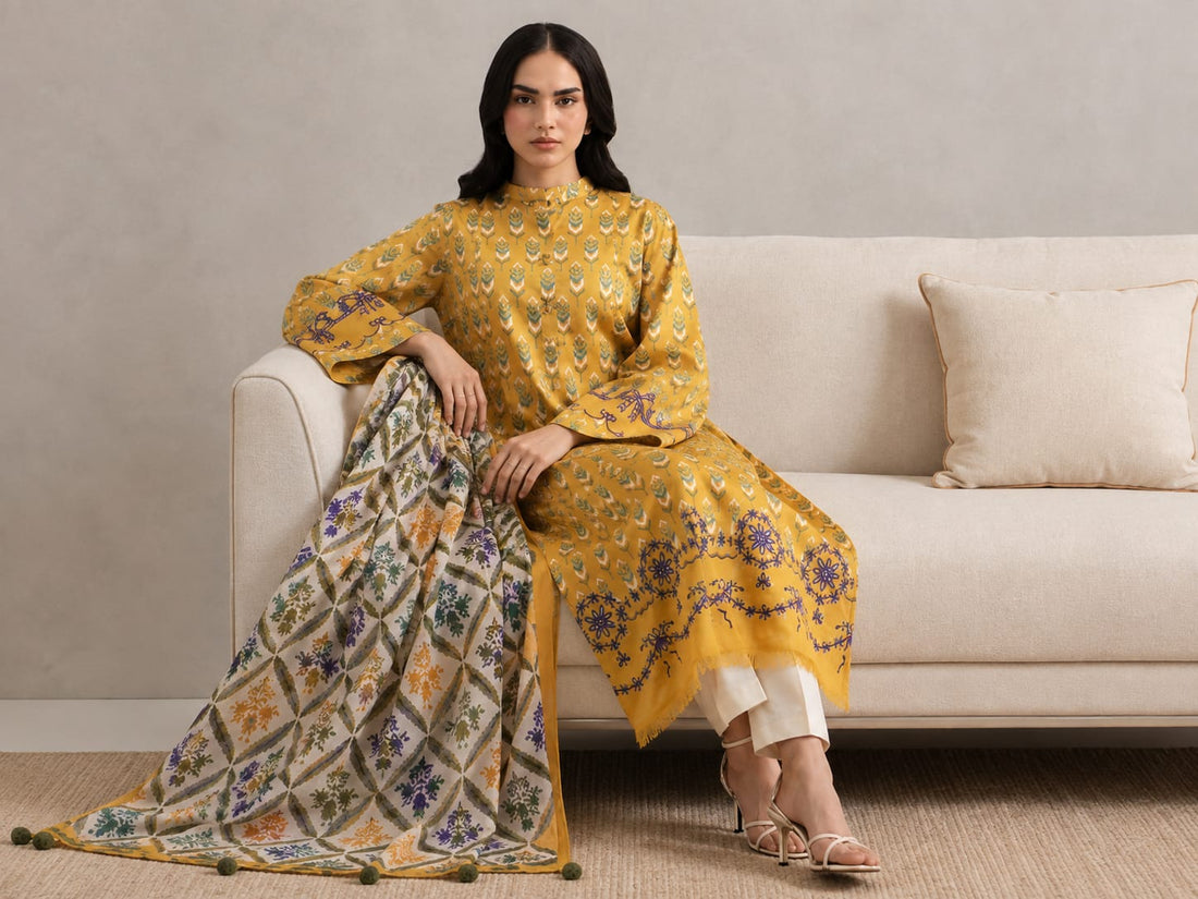 Printed Lawn 3-Piece