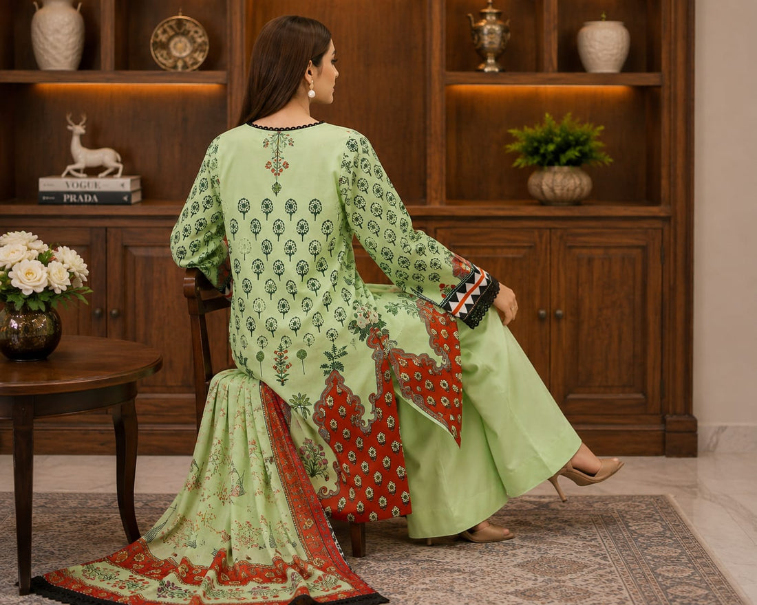 Premium Printed Lawn 2-Piece