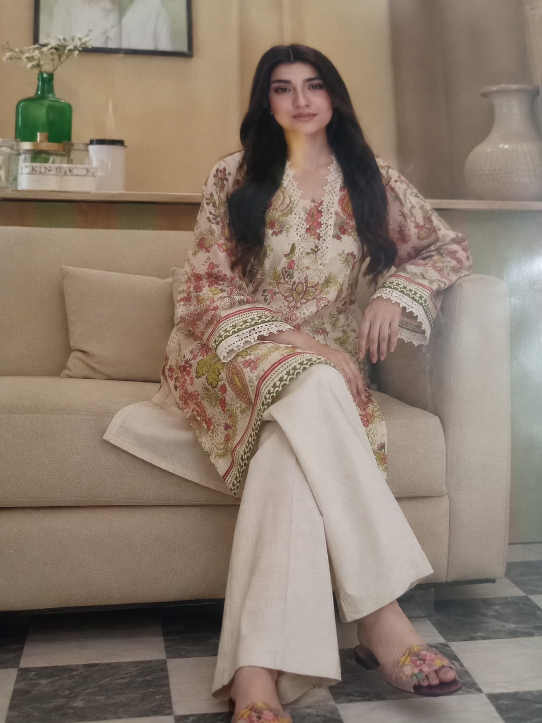 Premium Printed Lawn 2-Piece