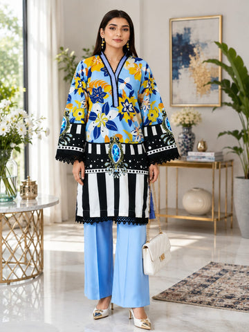 Premium Printed Lawn 2-Piece