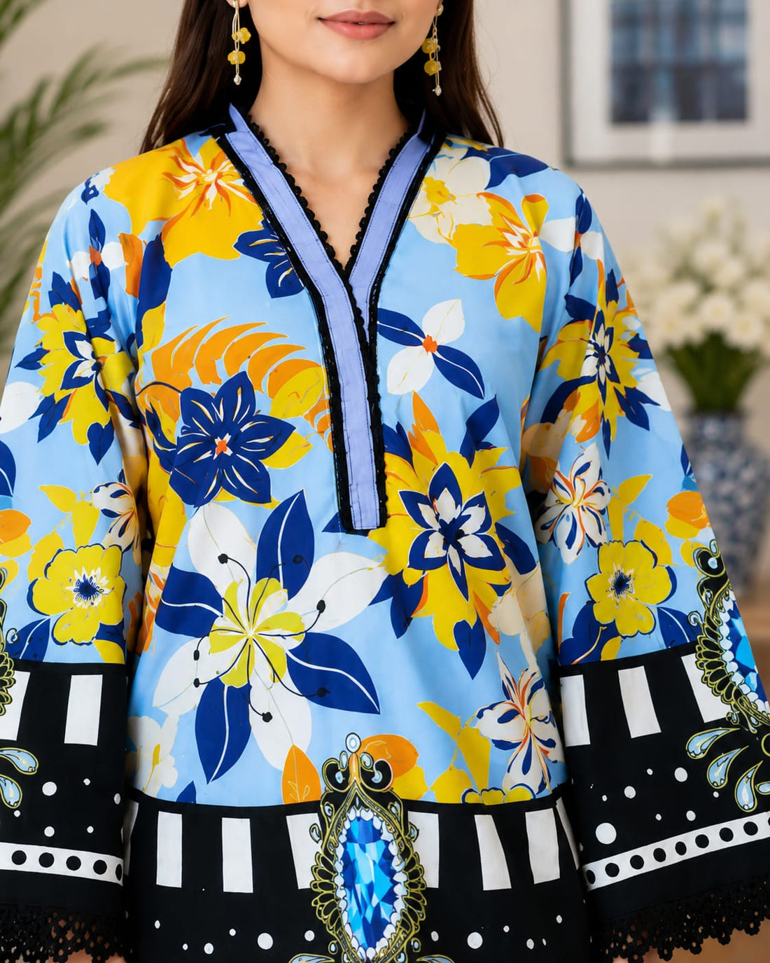 Premium Printed Lawn 2-Piece