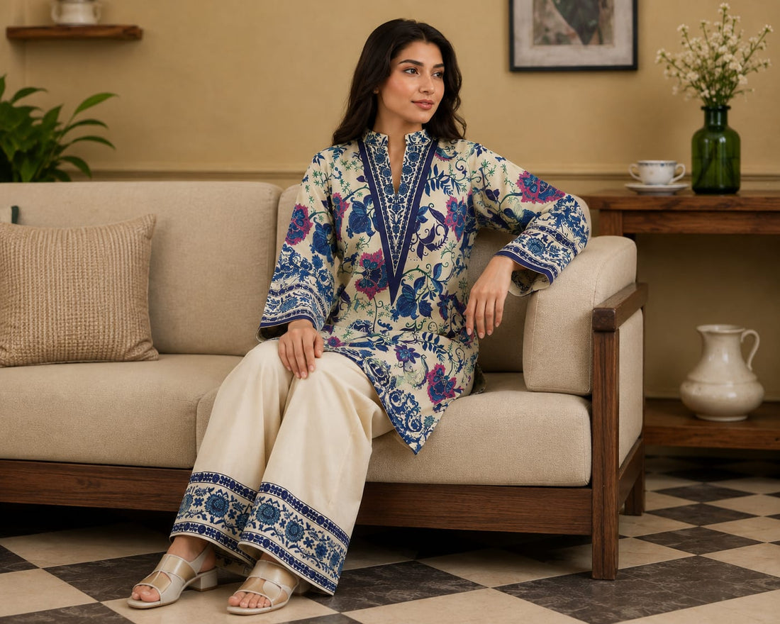 Premium Printed Lawn 2-Piece