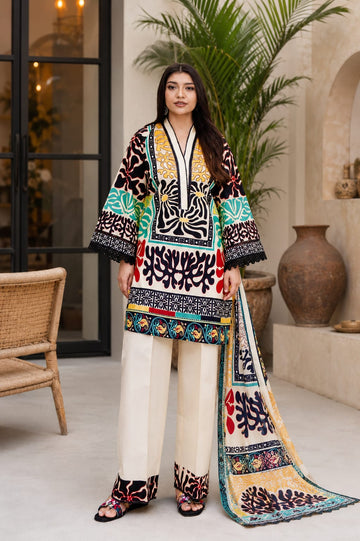 Premium Printed Lawn 2-Piece