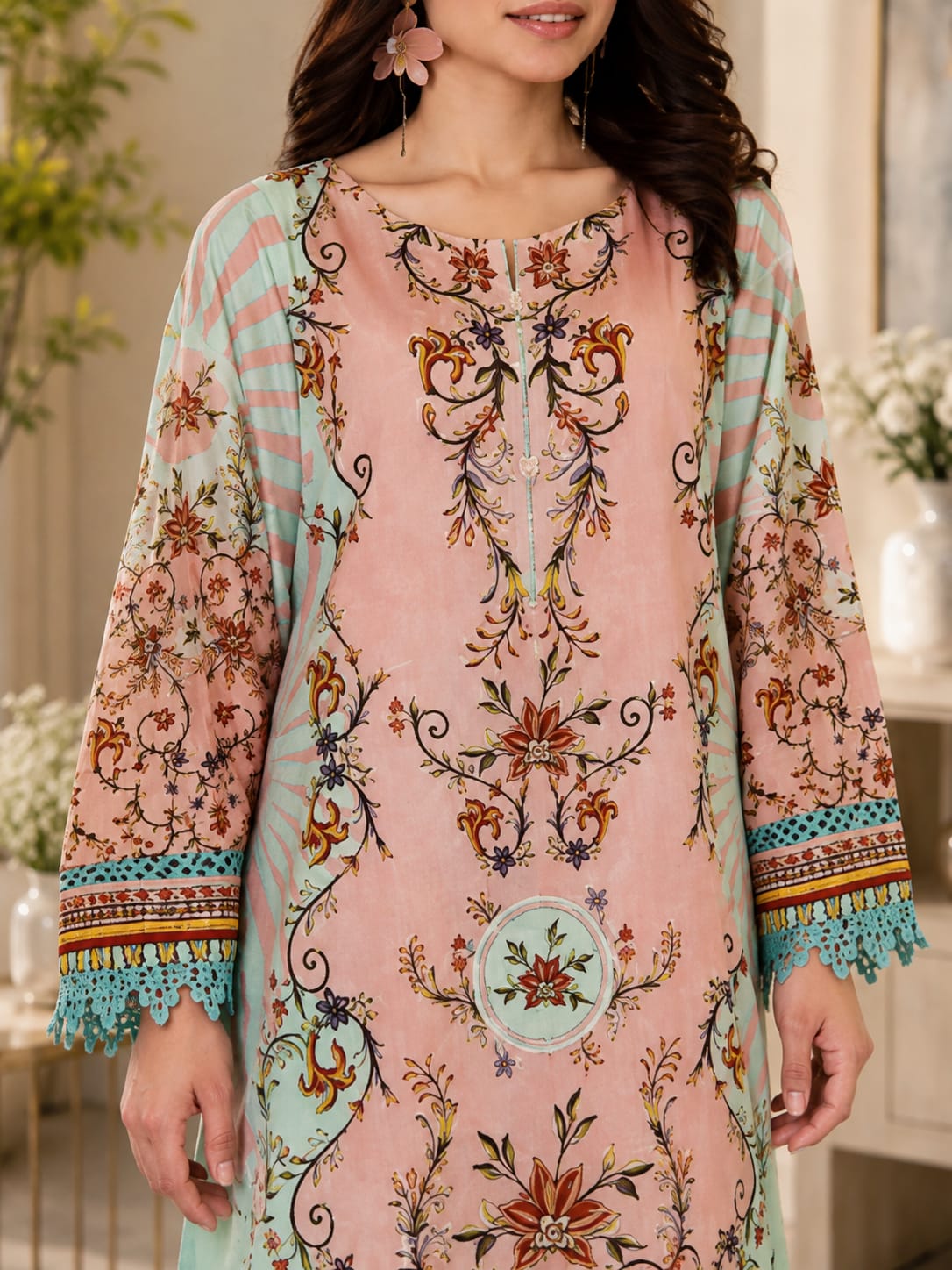 Premium Printed Lawn 2-Piece